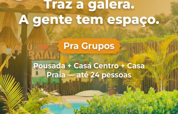 Pousada Inteira para Grupos